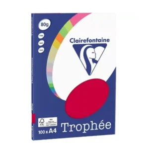Color Paper A4 80 GSM - Red