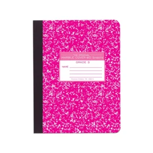Composition Book - 80SHTS Pink