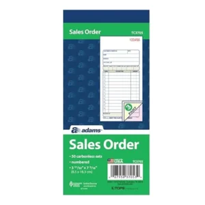 Sales Book - 3 Part TC3705